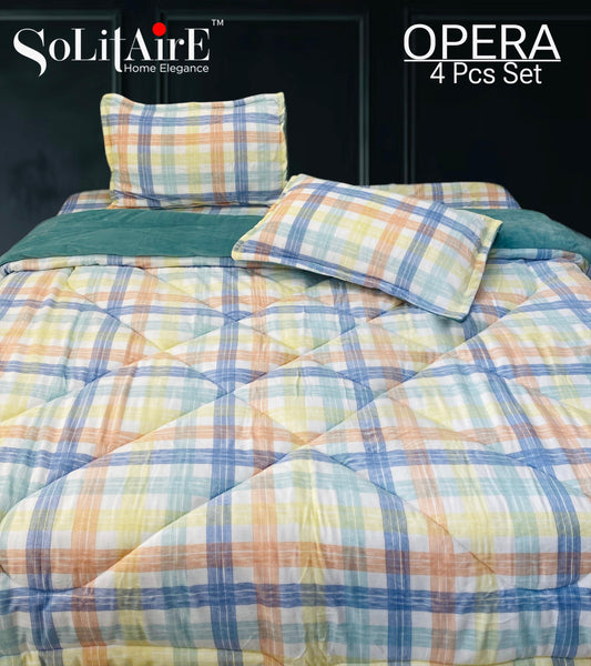 Opera Warm Cashmere Premium Milk Velvet Bed In A Bag