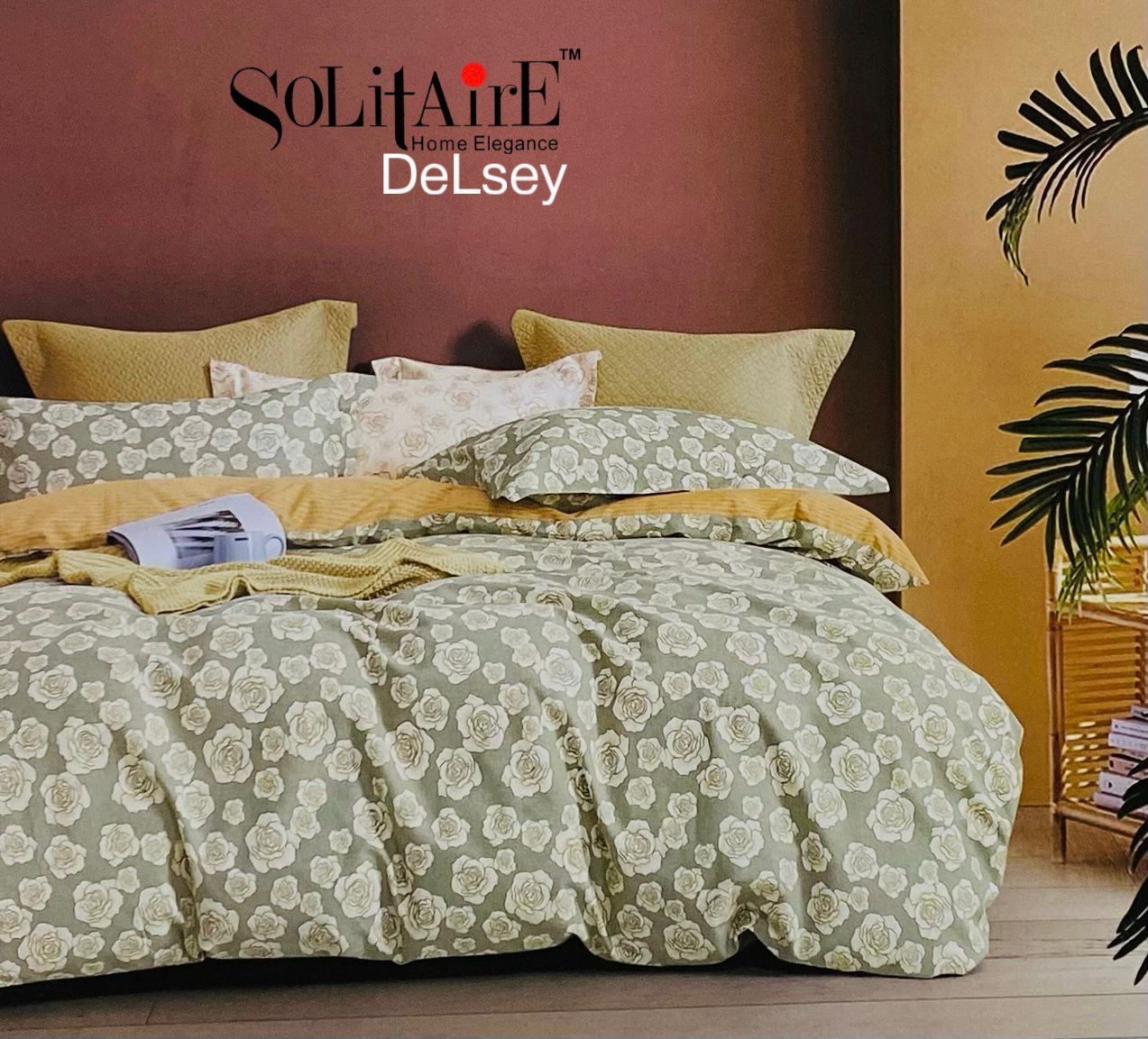 DELSEY EGYPTIAN COTTON KING-SIZE LUXURY BEDSHEET