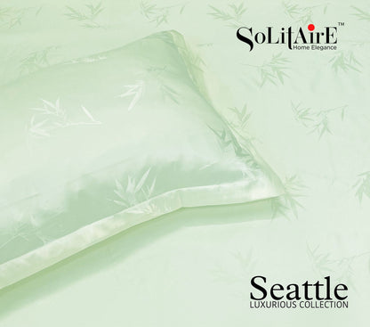 Seattle Jaquard King Size Jointless Bedsheet Set