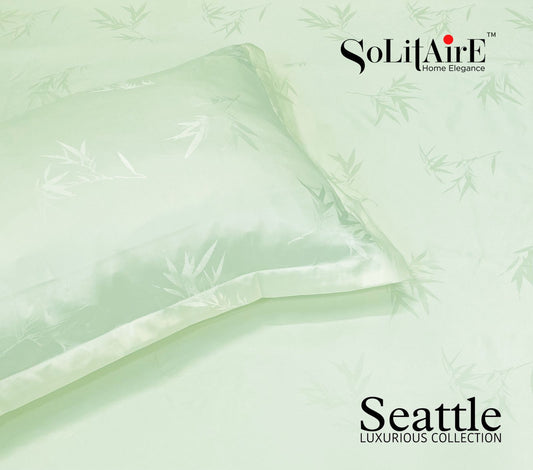 Seattle Jaquard King Size Jointless Bedsheet Set