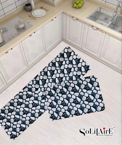 Premium Anti-Slip Waterproof Kitchen Floor Mat Set