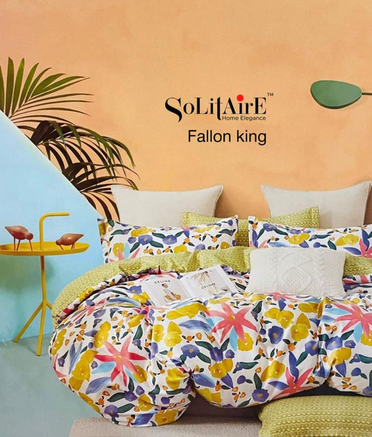 FALLON King Size Bedsheet Set Luxury Soft Touch