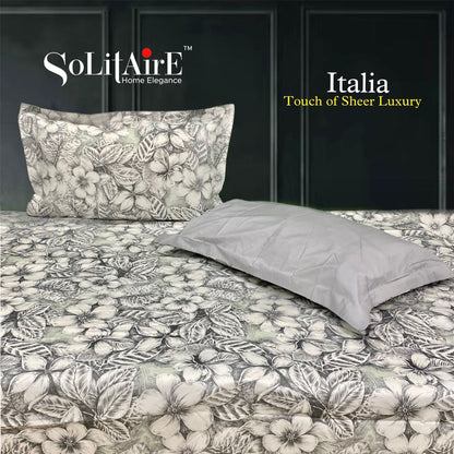Italia King Size Bedsheet Luxury Bedding Set