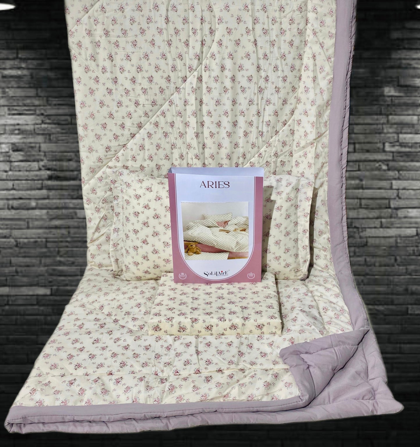 Aries King Sized Complete Comforter Set – Ultra Soft