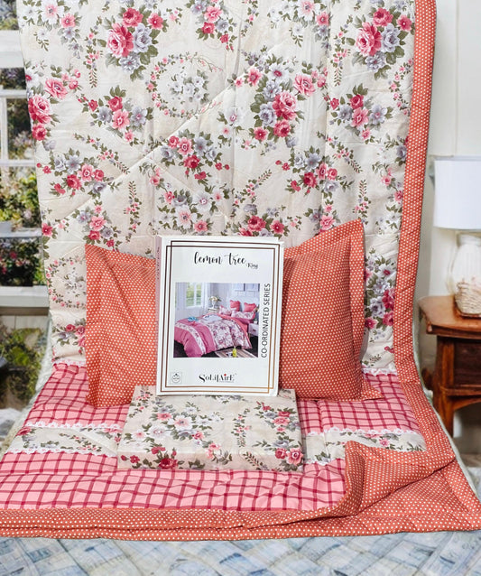 Lemon Tree King Size Complete Comforter Set Ultra Soft Bedding Collection