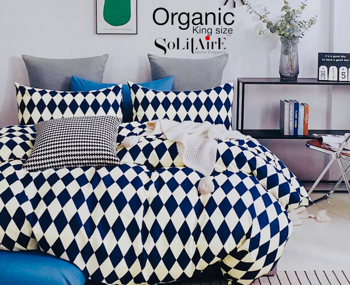 Organic King Bedsheet Set 100% Organic Cotton