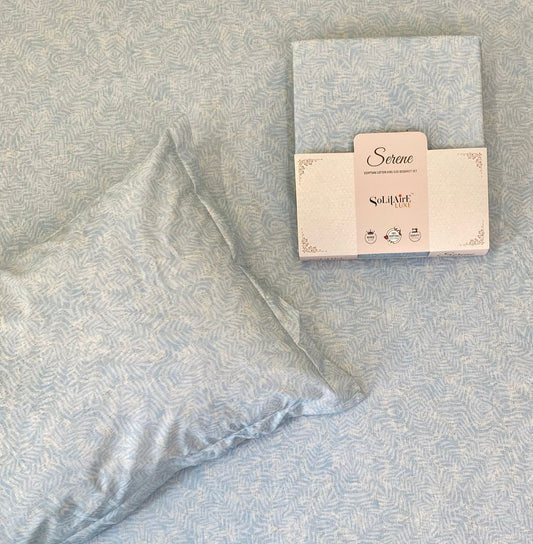 Serene King Size 100% Egyptian Cotton Jointless Bedsheet