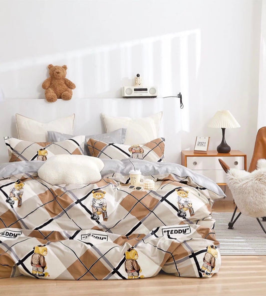 LITTLE COUNTY KING Cotton Bedsheet