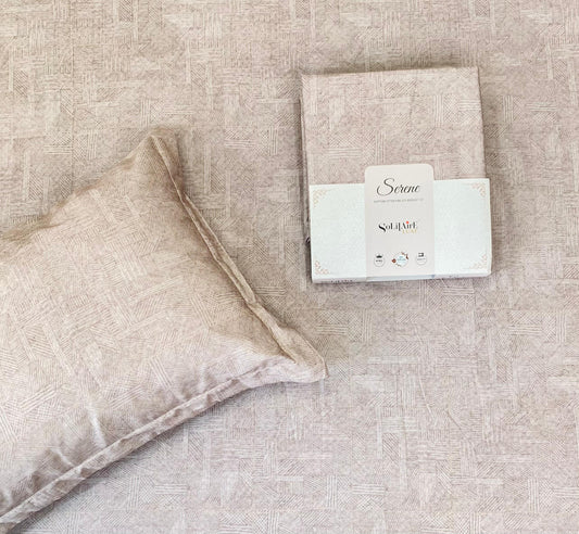 Serene King Size 100% Egyptian Cotton Jointless Bedsheet