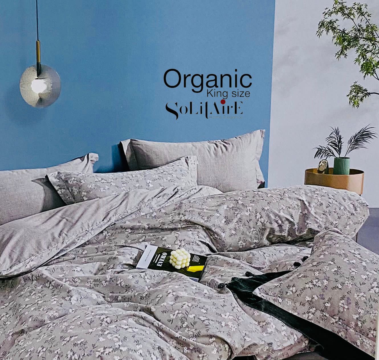 Organic King Bedsheet Set 100% Organic Cotton