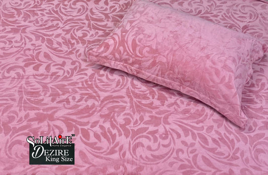 Dezire Warm King Sized Jointless Bedsheet – Premium Italian Cashmere Fabric