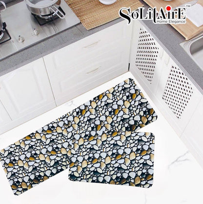 Premium Anti-Slip Waterproof Kitchen Floor Mat Set