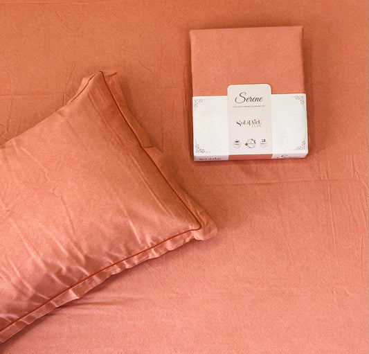 Serene King Size 100% Egyptian Cotton Jointless Bedsheet