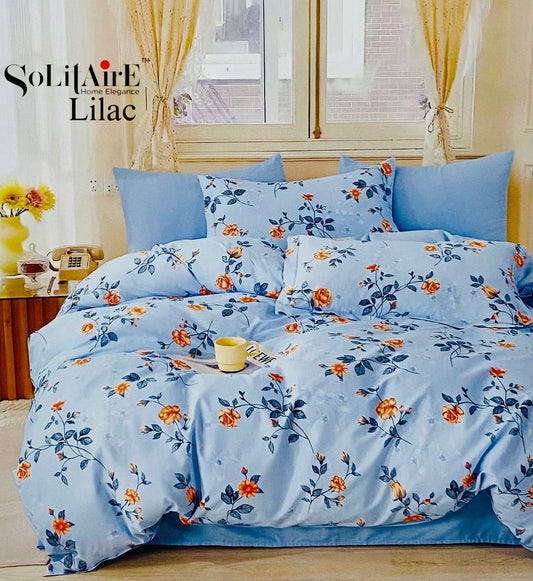 LILAC KING Cotton Bedsheet