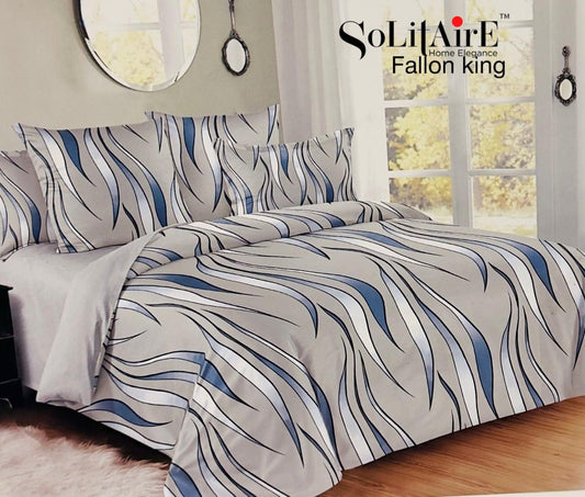 FALLON King Size Bedsheet Set Luxury Soft Touch