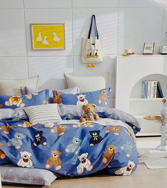 LITTLE COUNTY KING Cotton Bedsheet