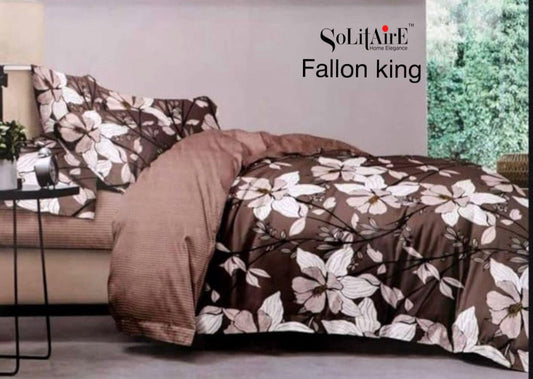 FALLON King Size Bedsheet Set Luxury Soft Touch