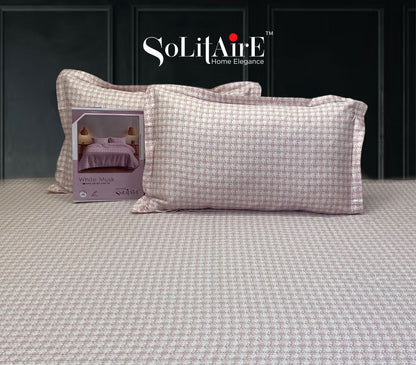 White Musk King Size 300 TC Cotton Bedsheet set
