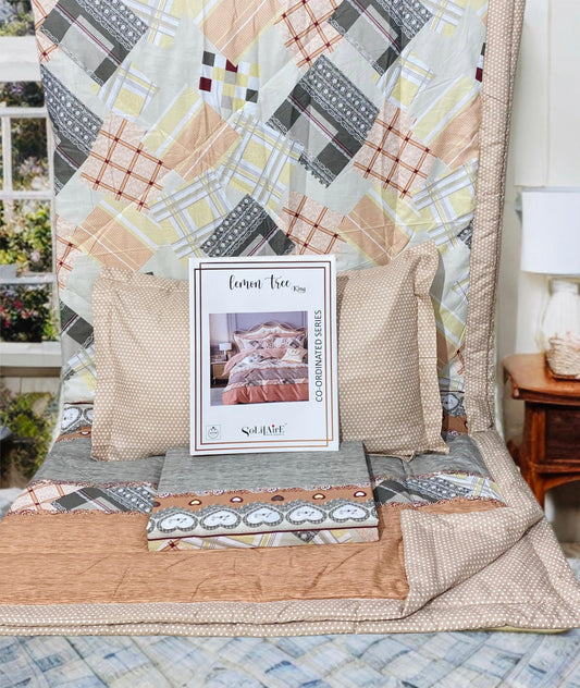 Lemon Tree King Size Complete Comforter Set Ultra Soft Bedding Collection