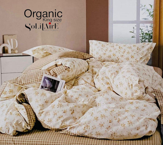 Organic King Bedsheet Set 100% Organic Cotton