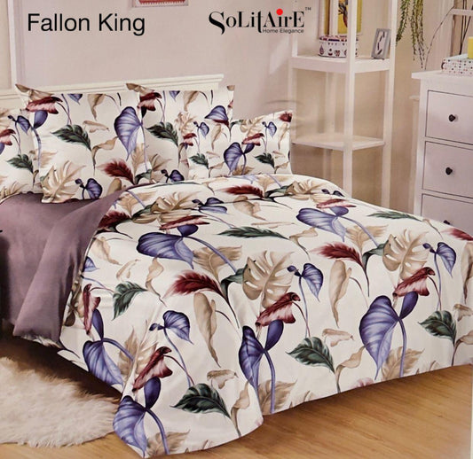 FALLON King Size Bedsheet Set Luxury Soft Touch