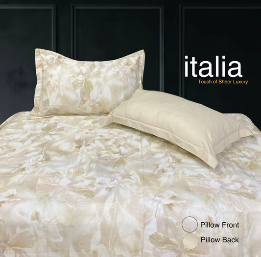 Italia 100% Organic Cotton King Size Premium Bedsheet