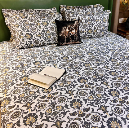 LINNEA LUXURY 300-THREAD COUNT COTTON BEDSHEET (KING-SIZE) (SUPER-SOFT)