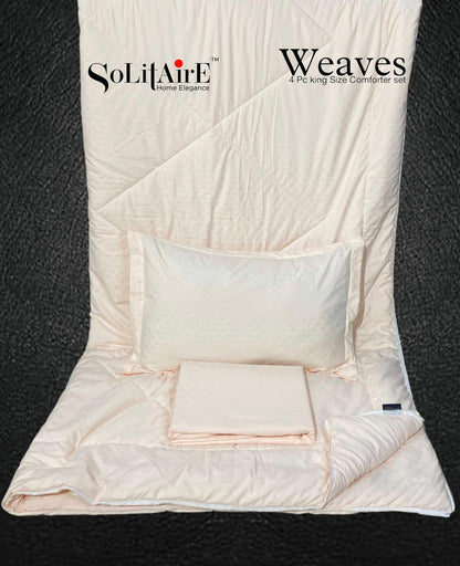 Weaves Jointless King Sized Complete Comforter Set