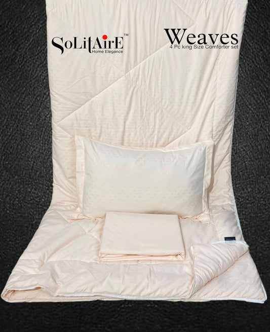 Weaves Jointless King Sized Complete Comforter Set