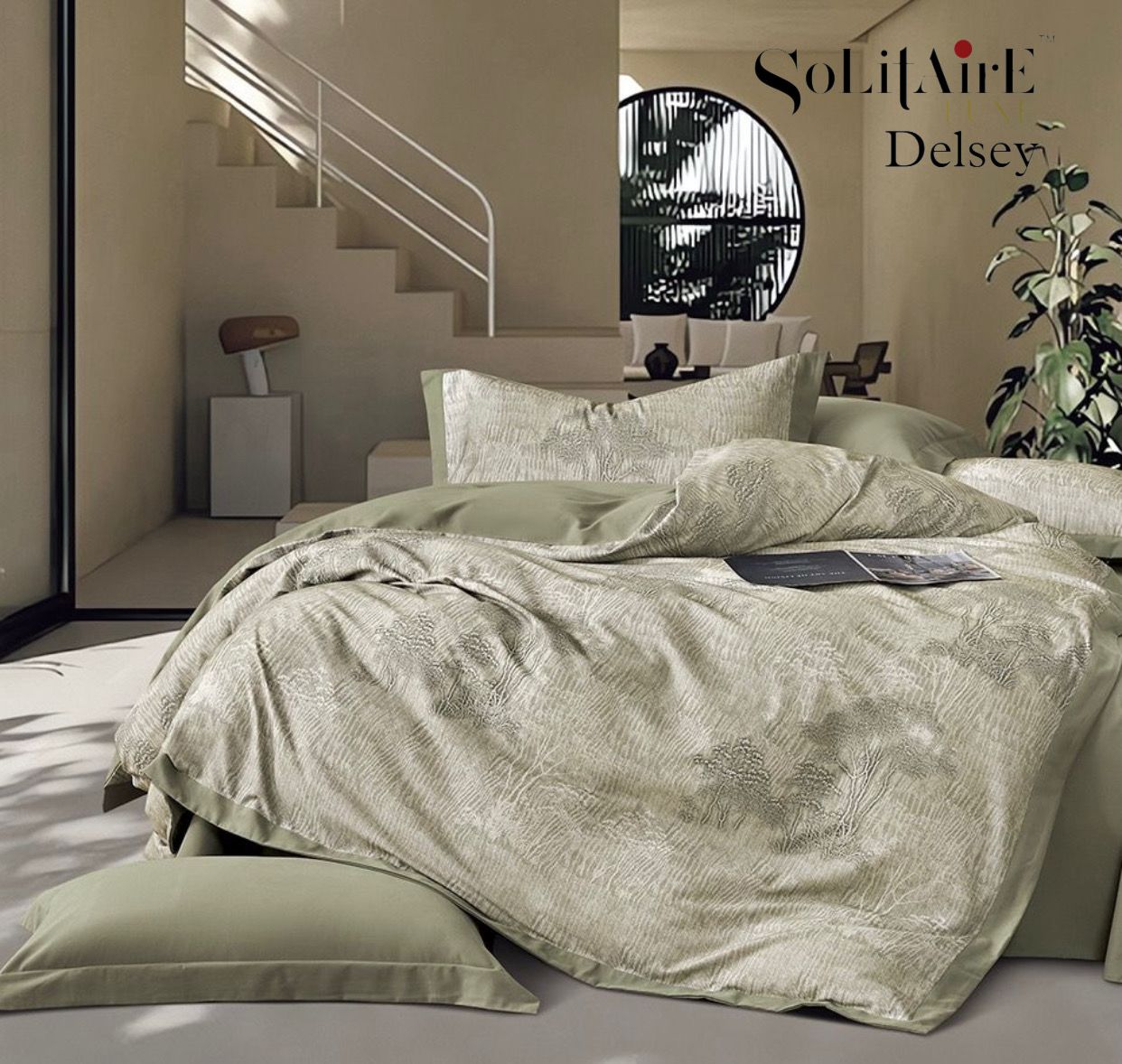 DELSEY EGYPTIAN COTTON KING-SIZE LUXURY BEDSHEET