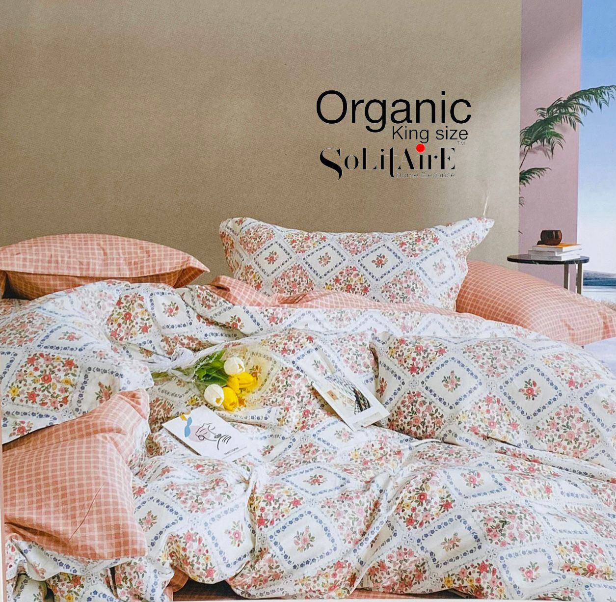Organic King Bedsheet Set 100% Organic Cotton