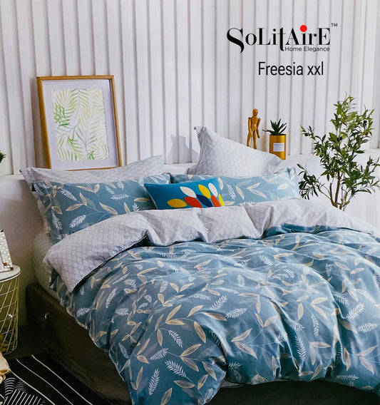 FREESIA XXL Cotton Bedsheet (Extra-Large Bedsheet)