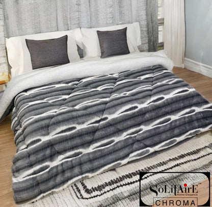 Chroma Rabbit Fur Ultra Warm Double Winter Quilt