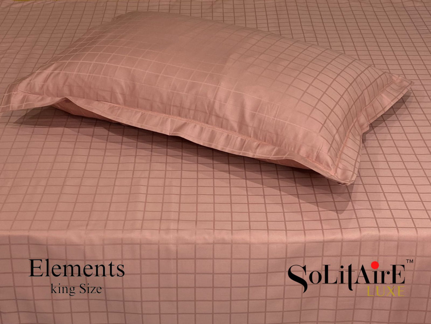 Elements Jacquard 100% Cotton 300 Thread Count King Bedsheet