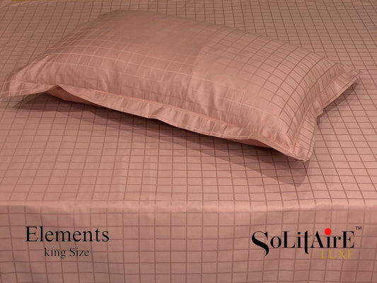 Elements Jacquard 100% Cotton 300 Thread Count King Bedsheet