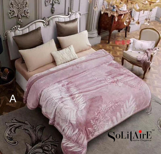 Omega Double Ply Korean Mink Blanket – Ultra Soft, Ultra Warm