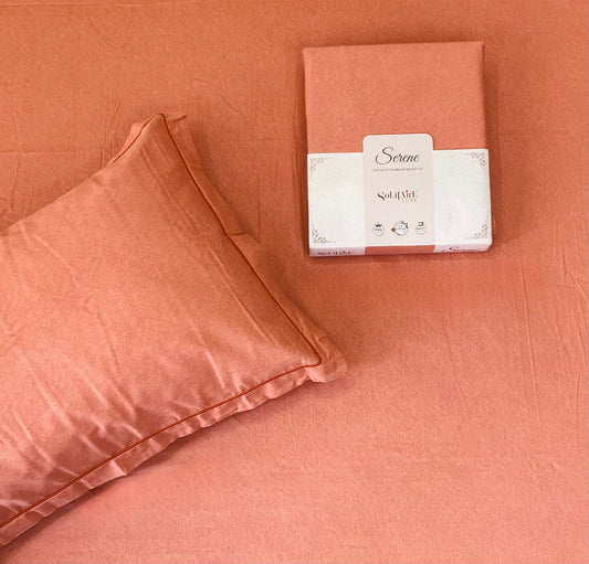 Serene King Size 100% Egyptian Cotton Jointless Bedsheet