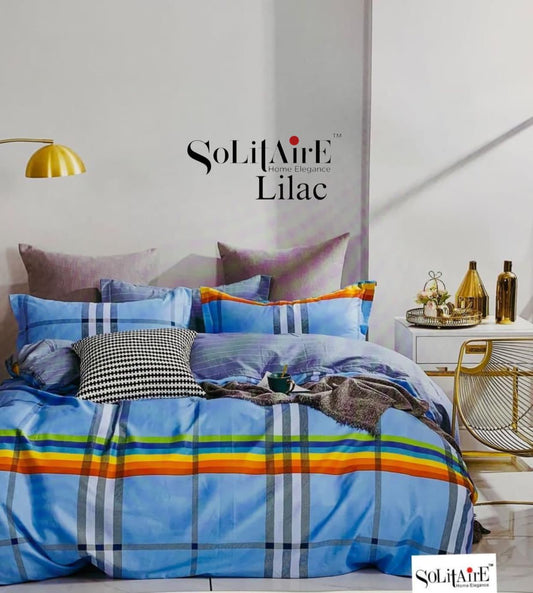LILAC KING Cotton Bedsheet