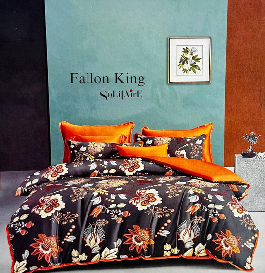 FALLON King Size Bedsheet Set Luxury Soft Touch
