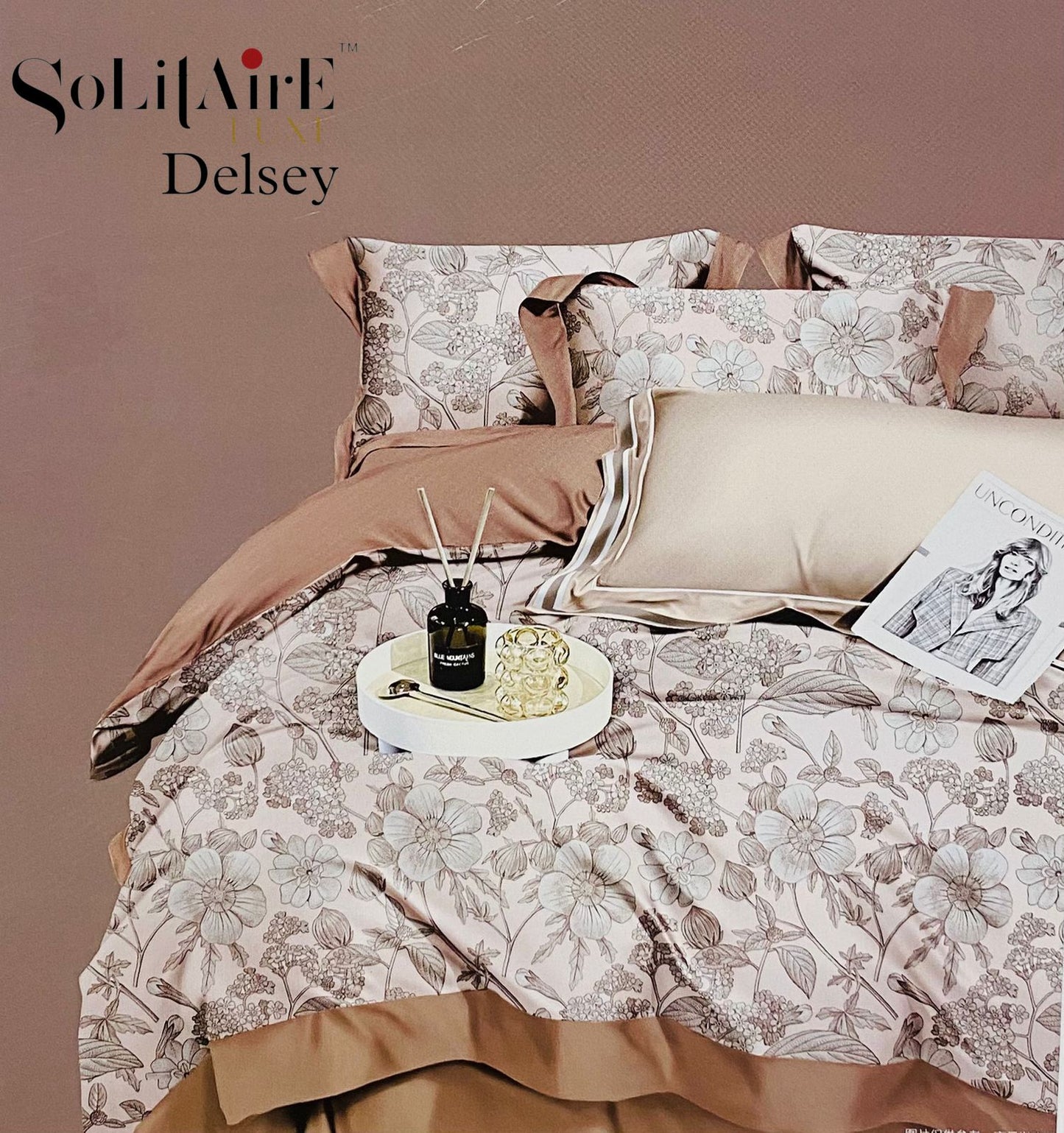 DELSEY EGYPTIAN COTTON KING-SIZE LUXURY BEDSHEET