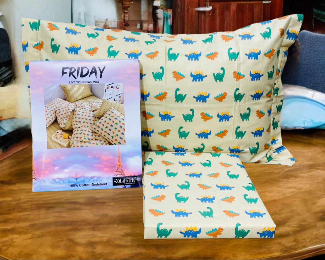 FRIDAY COTTON Bedsheet (Single Bed)