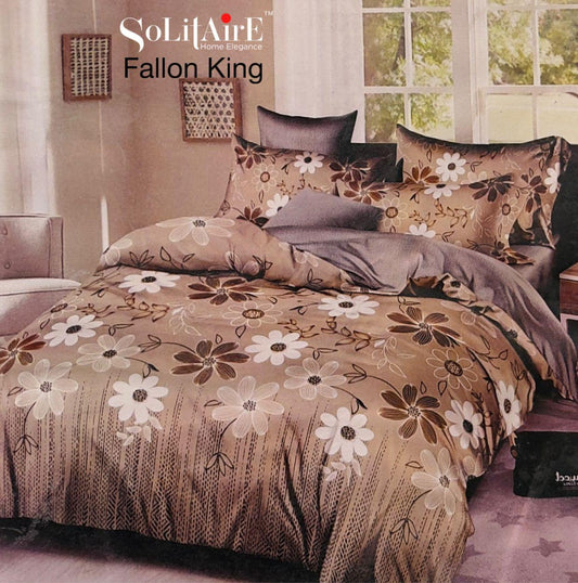 FALLON King Size Bedsheet Set Luxury Soft Touch