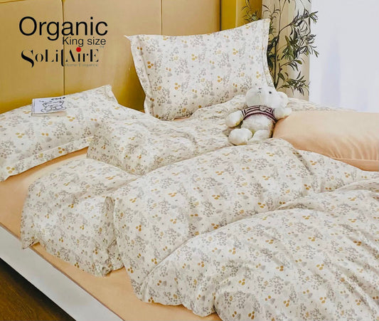 Organic King Bedsheet Set 100% Organic Cotton