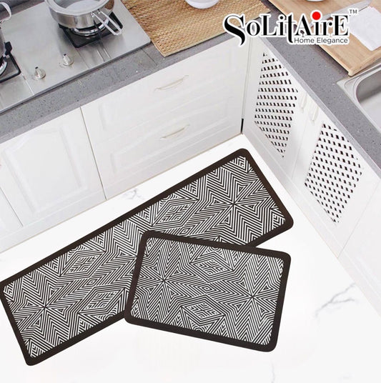 Premium Anti-Slip Waterproof Kitchen Floor Mat Set