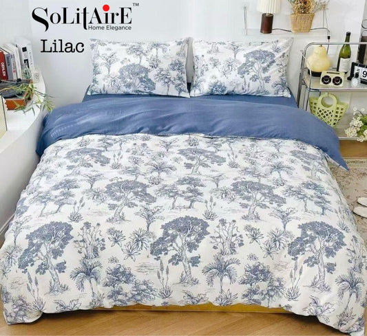 LILAC KING Cotton Bedsheet