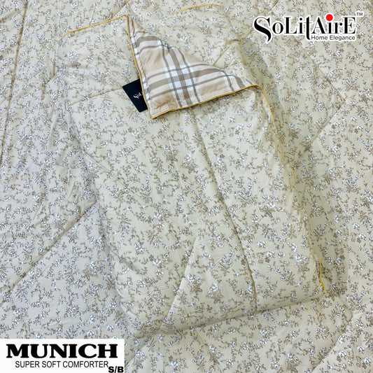 MUNICH Reversible Ultra Super Soft Comforter Size Double Bed