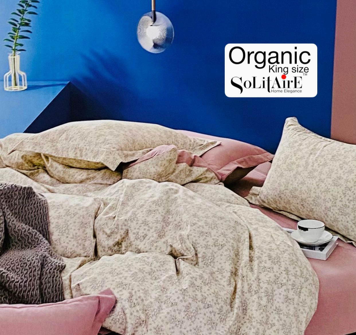 Organic King Bedsheet Set 100% Organic Cotton