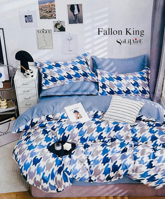 FALLON King Size Bedsheet Set Luxury Soft Touch