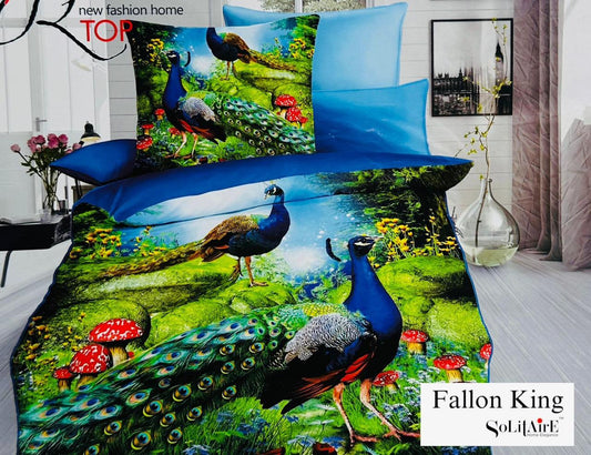 FALLON King Size Bedsheet Set Luxury Soft Touch