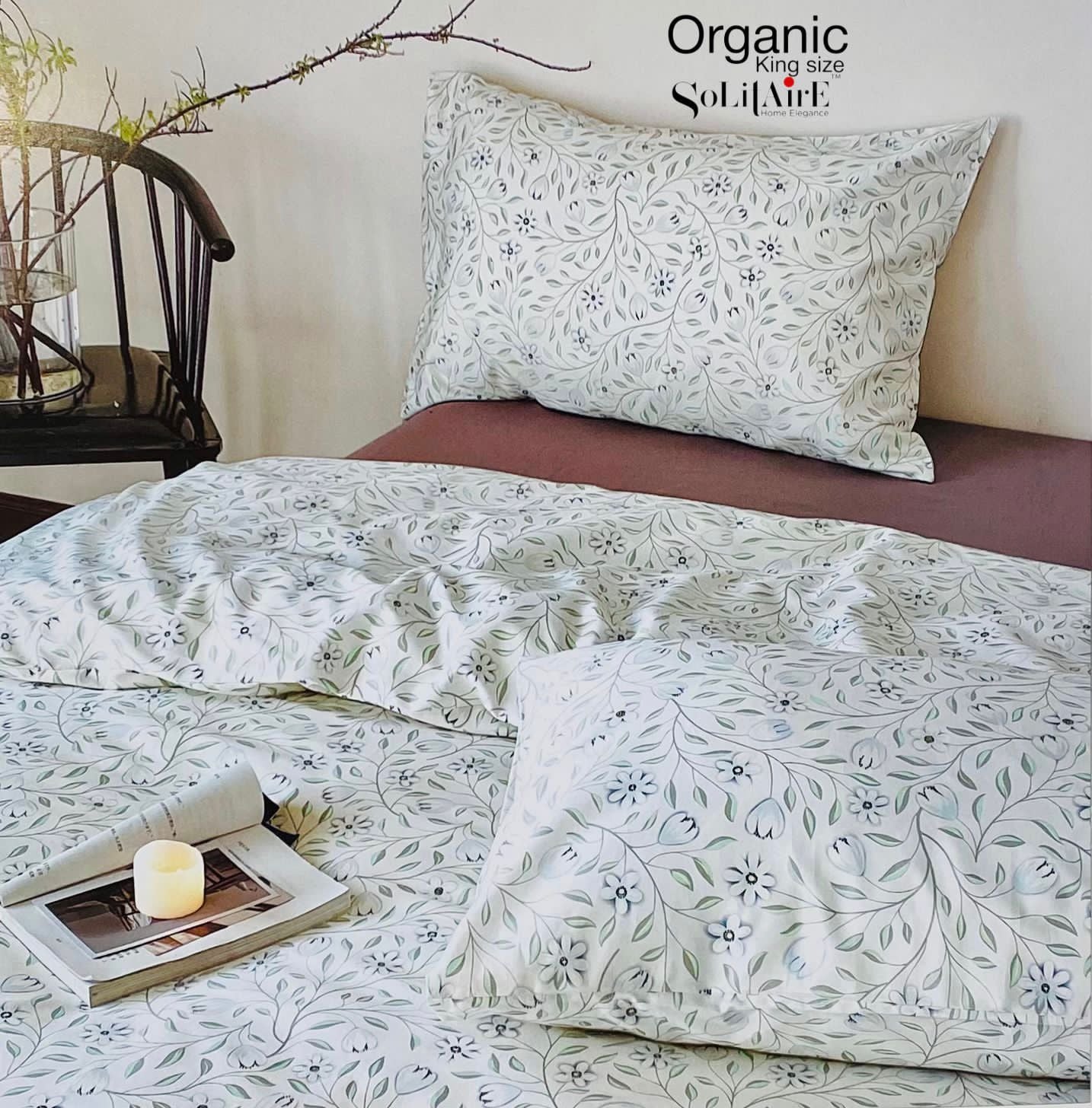 Organic King Bedsheet Set 100% Organic Cotton